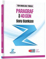 ZEDUVA YAYINLARI TÜRKÇE SAATİ 40 GÜN RİTÜEL PARAGRAF SORU BANKASI