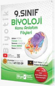 BİYOTİK 09. SINIF KONU ANLATIM BİYOLOJİ - 2025-26