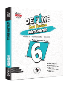 Fİ 6. SINIF DEFİNE MATEMATİK SORU BANKASI (YENİ ÜRÜN)