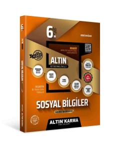 ALTIN KARMA 6. SINIF SOSYAL BİLGİLER ALTIN ETKİNLİKLİ KAZANIM SB  (ZEKİ DOĞAN)
