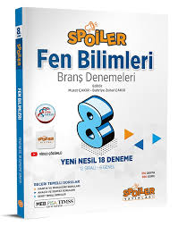SPOİLER 8. SINIF BRANS DENEME FEN BILIMLERI (24-25)