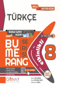 GÜNAY 8. SINIF BUMERANG ETKİNLİKLİ TÜRKÇE