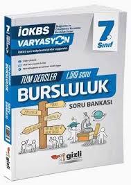 GİZLİ YAYINLARI 7. SINIF İOKBS VARYASYON TÜM DERSLER SORU BANKASI
