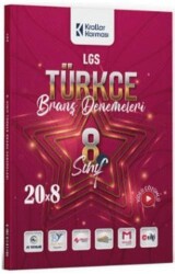 KRALLAR KARMASI 8. SINIF 20*8 DENEME TÜRKÇE -2025