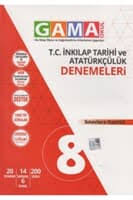 GAMA 8. SINIF İNKILAP TARİHİ DENEMELERİ