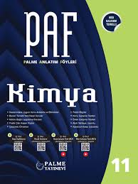 PALME PAF 11. SINIF KİMYA ANLATIM FÖYLERİ *KURUMSAL*