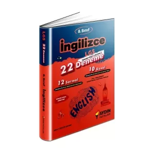 AYDIN LGS 8. SINIF İNGİLİZCE 22 DENEME