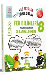 SİNAN KUZUCU 8. SINIF İLK DOZ SARMAL BRANŞ DENEMELERİ FEN BİLİMLERİ ( 2026 LGS )
