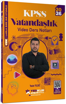YEDİİKLİM KPSS VATANDAŞLIK VİDEO DERS NOTLARI 2026