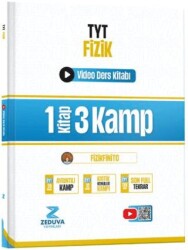 ZEDUVA FİZİKFİNİTO TYT FİZİK 1 KİTAP 3 KAMP VİDEO DERS KİTABI