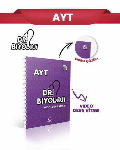 OKSİJEN AYT DR. BİYOLOJİ VİDEO DERS KİTABI