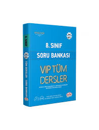 EDİTÖR 8. SINIF VIP TÜM DERSLER SORU BANKASI MAVİ KİTAP