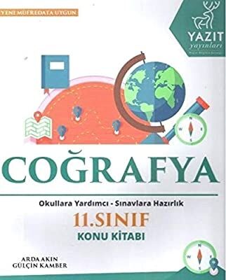 YAZIT 11. SINIF COĞRAFYA KONU KİTABI *YENİ*