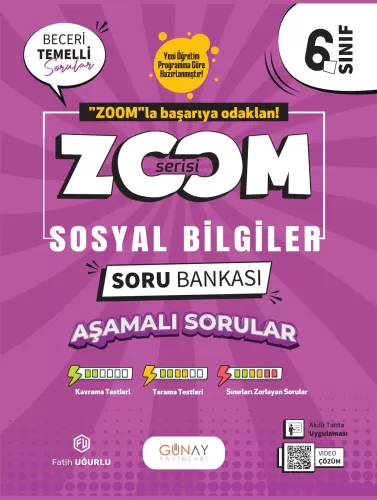 GÜNAY 6. SINIF SOSYAL BİLGİLER ZOOM SORU BANKASI