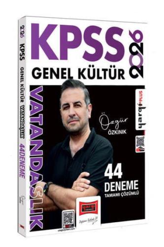YARGI 2026 KPSS GENEL KÜLTÜR TAMAMI ÇÖZÜMLÜ VATANDAŞLIK 44 DENEME