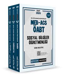 PEGEM 2025 MEB-AGS-ÖABT SOSYAL BİLGİLER ÖĞRETMENLİĞİ KONU ANLATIMLI (3 KİTAP)   