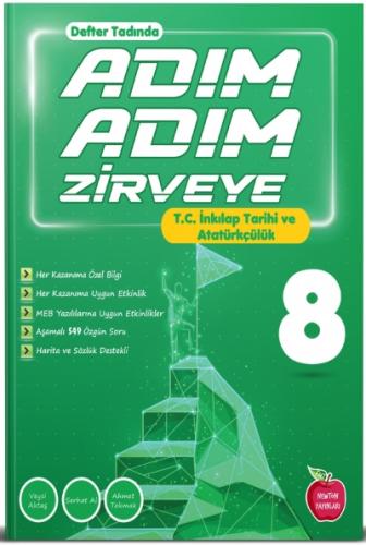 NEWTON 8. SINIF ADIM ADIM ETKİNLİKLİ KONU ANLATIMLI  SORU BANKALARI TC.İNKILAP T