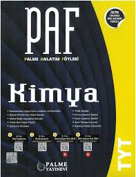 PALME PAF YKS TYT KİMYA KONU KİTABI *KURUMSAL*