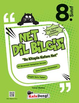 KAFADENGİ 8. SINIF NET DİLBİLGİSİ SORU BANKASI (TÜMÜ VİDEO ÇÖZÜMLÜ)