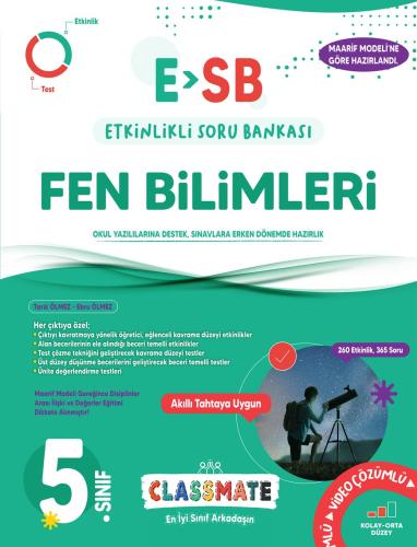 OKYANUS 5. SINIF CLASSMATE (ESB) FEN BİLİMLERİ ETKİNLİKLİ