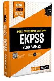 PEGEM 2024 E-KPSS ENGELLİ KAMU PERSONELİ SEÇME SINAVI SORU BANKASI