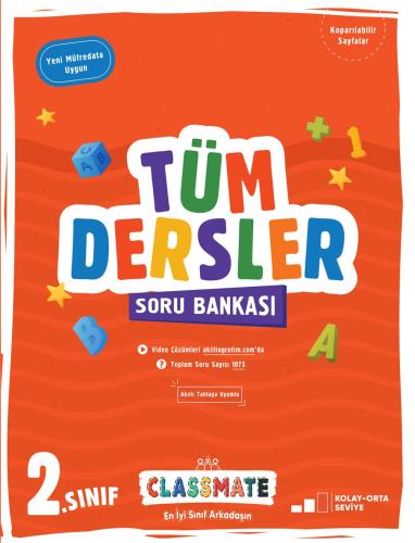 2. SINIF CLASSMATE TÜM DERSLER SORU BANKASI