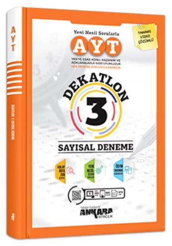 ANKARA AYT DEKATLON 3 SAYISAL DENEME