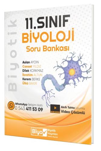 BİYOTİK 11. SINIF SORU BANKASI BİYOLOJİ - 2025-26