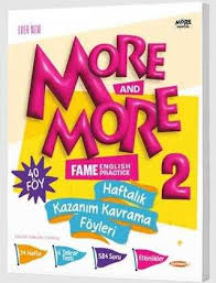 2. SINIFMORE & MORE KAZANIM KAVRAMA FÖYLERİ (40 FÖY)