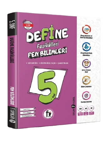 Fİ 5. SINIF DEFİNE FEN BİLİMLERİ FASİKÜL (YENİ ÜRÜN)