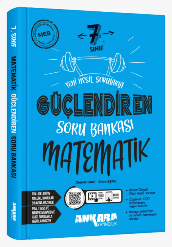 ANKARA YAY. 7. SINIF GÜÇ. MATEMATİK SORU BANKASI