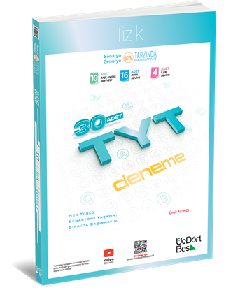 345 - TYT FİZİK 30 DENEME - GÜNCEL BASKI
