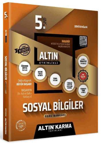 ALTIN KARMA 5. SINIF SOSYAL BİLGİLER ALTIN ETKİNLİKLİ KAZANIM SB (ZEKİ DOĞAN)
