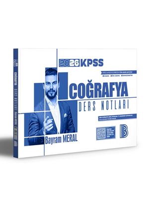 BENİM HOCAM KPSS 2026 COĞRAFYA DERS NOTLARI