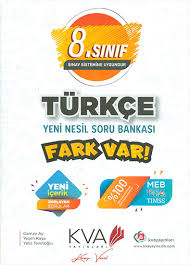 KORAY VAROL 8. SINIF TÜRKÇE YENİ NESİL SORU BANKASI