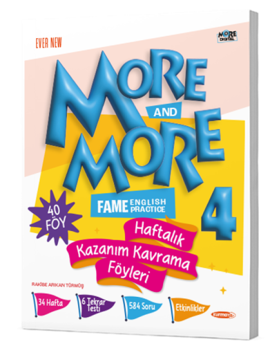 4. SINIFMORE & MORE KAZANIM KAVRAMA FÖYLERİ (40 FÖY)