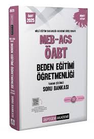 PEGEM 2025 MEB-AGS-ÖABT BEDEN EĞİTİMİ TAMAMI ÇÖZÜMLÜ SORU BANKASI