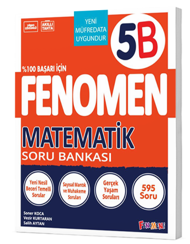 FENOMEN 5. SINIF MATEMATİK SORU BANKASI (B)
