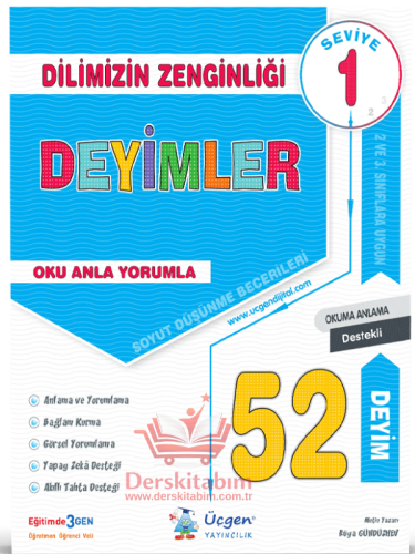 DİLİMİZİN ZENGİNLİĞİ DEYİMLER - 1. SEVİYE