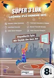 ZEKAKÜPÜ 8. SINIF  SÜPER 3'LÜK 1.DÖNEM DENEME