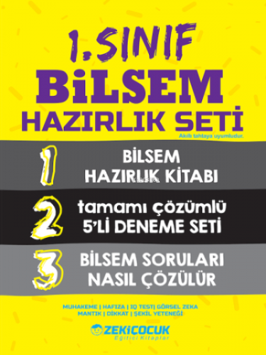 ÖRNEK AKADEMİ 1. SINIF BİLSEM HAZIRLIK SETİ