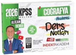 İNDEKS AKADEMİ 2026 KPSS COĞRAFYA AKADEMİSİ VİDEO DERS NOTLARI