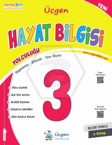 ÜÇGEN 3. SINIF BECERİ TEMELLİ - HAYAT BİLGİSİ YOLCULUĞU