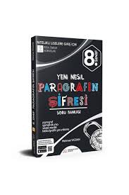 PARAGRAFIN ŞİFRESİ 8. SINIF PARAGRAF SORU BANKASI