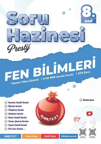 NARTEST 8. SINIF PRESTİJ FEN BİLİMLERİ SORU HAZİNESİ