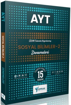AYT SOSYAL BİLİMLER-2 DENEME KİTABI (GÜNCEL)