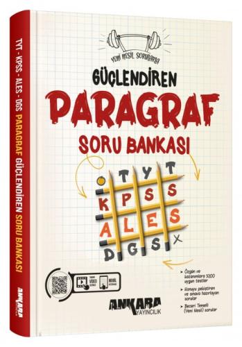 ANKARA YAY. YKS- KPSS-ALES-DGS GÜÇLENDİREN PARAGRAF SORU BANKASI