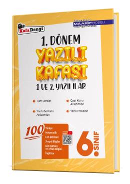 KAFADENGİ 6. SINIF 1. DÖNEM YAZILI KAFASI  YENİ ÜRÜN