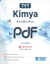 EĞİTİM VADİSİ TYT PDF KİMYA (24-25)