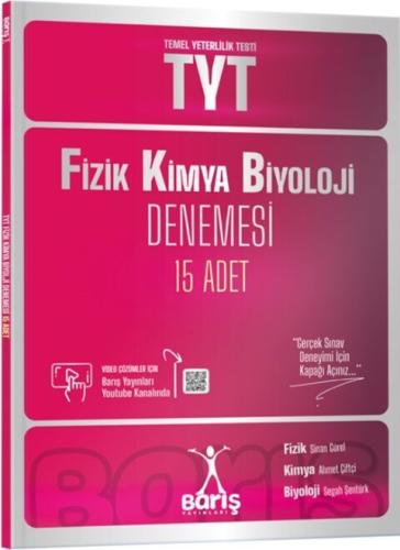 BARIŞ TYT FİZİK KİMYA BİYOLOJİ FKB DENEMESİ 15 ADET